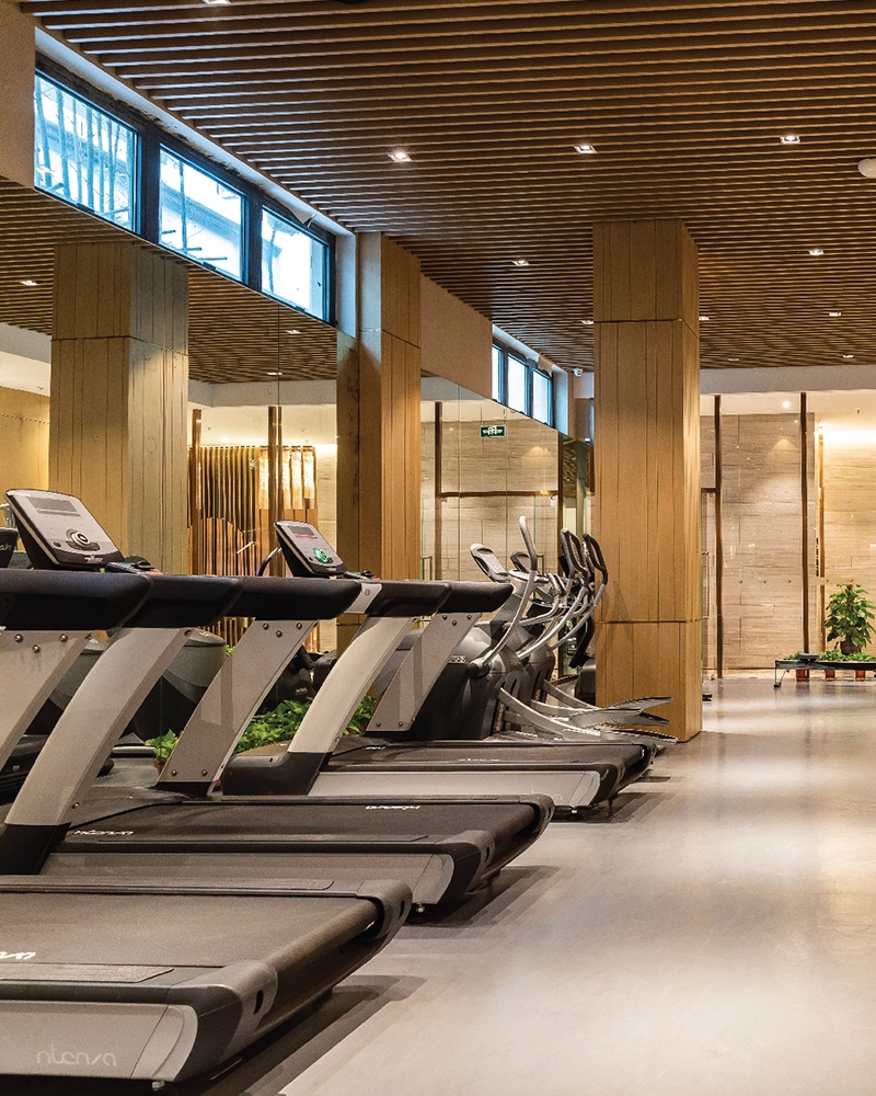 A fitness studio — representative image