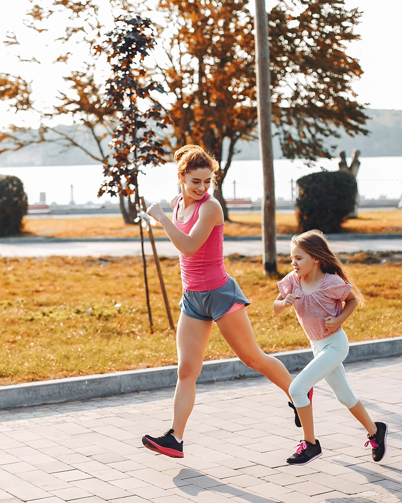 Landscaped walking trails — representative image